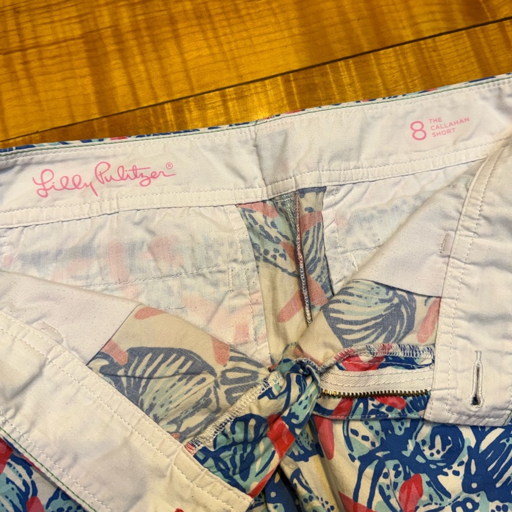 Lilly Pulitzer Callahan Shorts size 8 - Picture 2 of 5